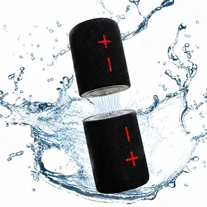 Sodlk 20W Split Wireless Speaker - Multifunctional Portable Magnetic Waterproof Bluetooth V5.3 Sound System, 2-in-1 Stereo, Wireless Pairing & Multi-Device Connection, USB/Audio Cable Charging, for Home/Outdoor Use, Black, Smartphone-Compatible