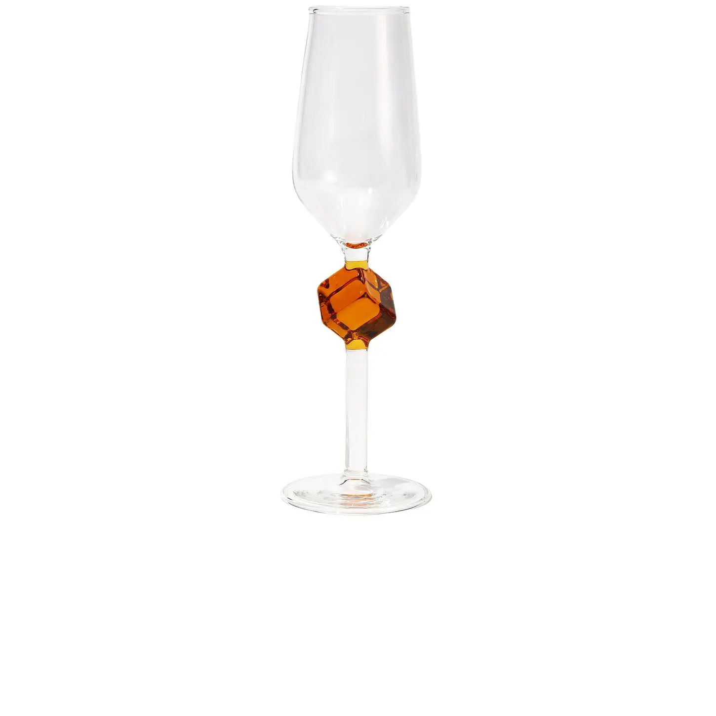 Noon & Moon Florence Jeweled Champagne in Orange
