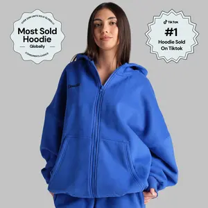 Comfrt | Cloud Zip Oversized Hoodie | Soft Oversized Zip Up Hoodie For Men & Women