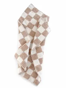 Phufy® Bliss Checkerboard Mini Blanket, Cocoa