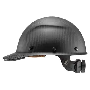 Lift Safety Dax Cap - Matte Black Carbon Fiber Hard Hat