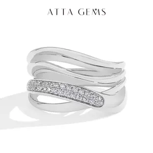 Daily wear Synthetic Moissanite  Ring  for Women And Men Birthday Gift  Party Jewelry R199