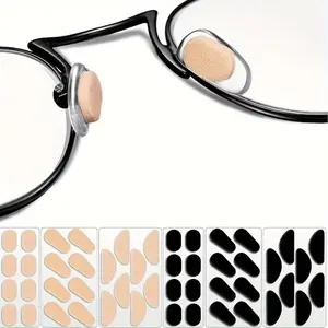 80pcs Soft Foam Nose Pads - EVA Self-Adhesive, Non-Slip & Comfortable for Fashion Glasses and Reading Glasses