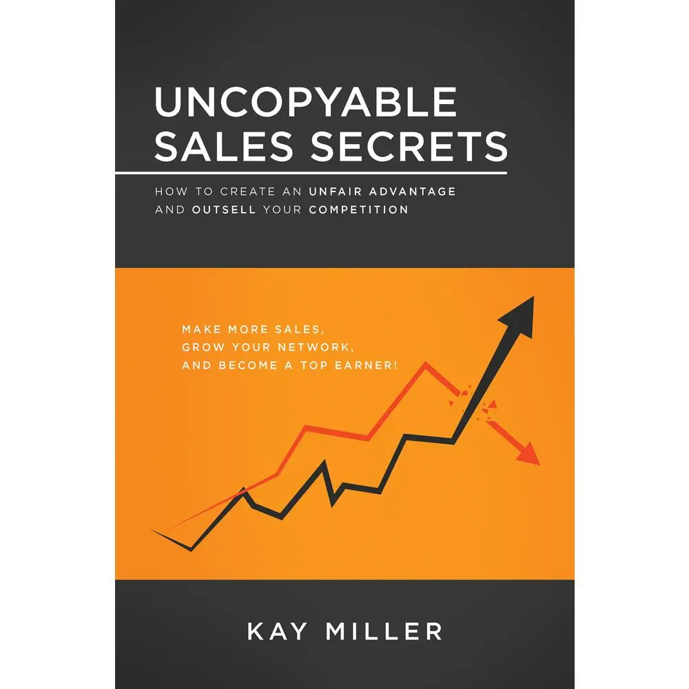 Used Book - Uncopyable Sales Secrets: How to Create an Unfair Advantage and Outsell Competition by Kay Miller, Business & Management Guide for Good High-Performance Selling, Grow Your Network (Sound Wisdom Paperback)