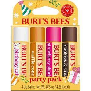 Burt's Bees Party Pack Lip Balm – 4 Pack