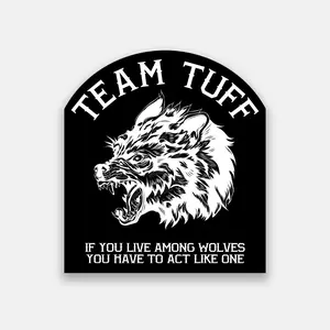 TEAM TUFF Wolves Club Sticker
