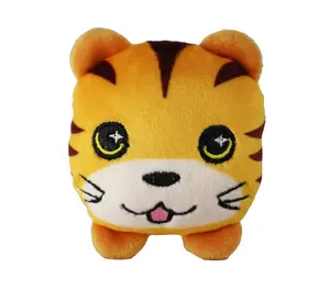MagniPals Bruce the tiger Magnetic Plush Toy - Customizable, Wearable 2.5” Collectible for Kids and Plush Collectors, Ultimate Plush - Fidget Toy Combo