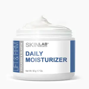 SKIN LAB Lift & Firm DAILY MOISTURIZER - Hydrolyzed Collagen & Elastin, Vitamin C and Vitamin E to Moisturize, Soften & Soothe Fine Lines and Wrinkles 1.7 Oz. Hydrate Moisture