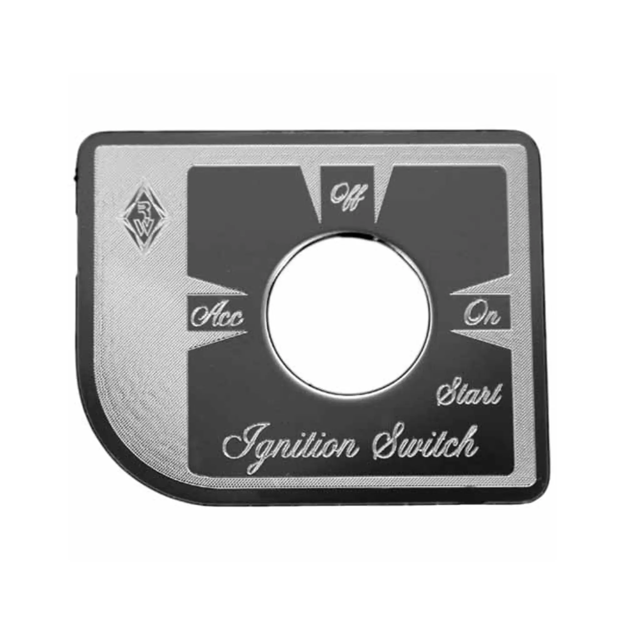 Rockwood Ignition Light Switch Plate - Automotive & Motorcycle Car Interior Accessory Fastener