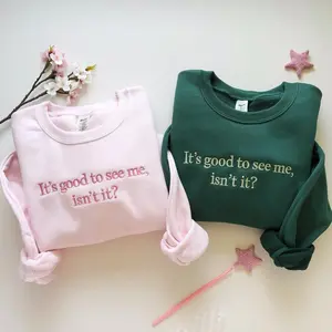 Embroidered Glinda the Good Wicked Crewneck, No One Mourns the Wicked, Musical Theatre Sweatshirt, Unisex Oversized Shirt, Broadway Musical Gift