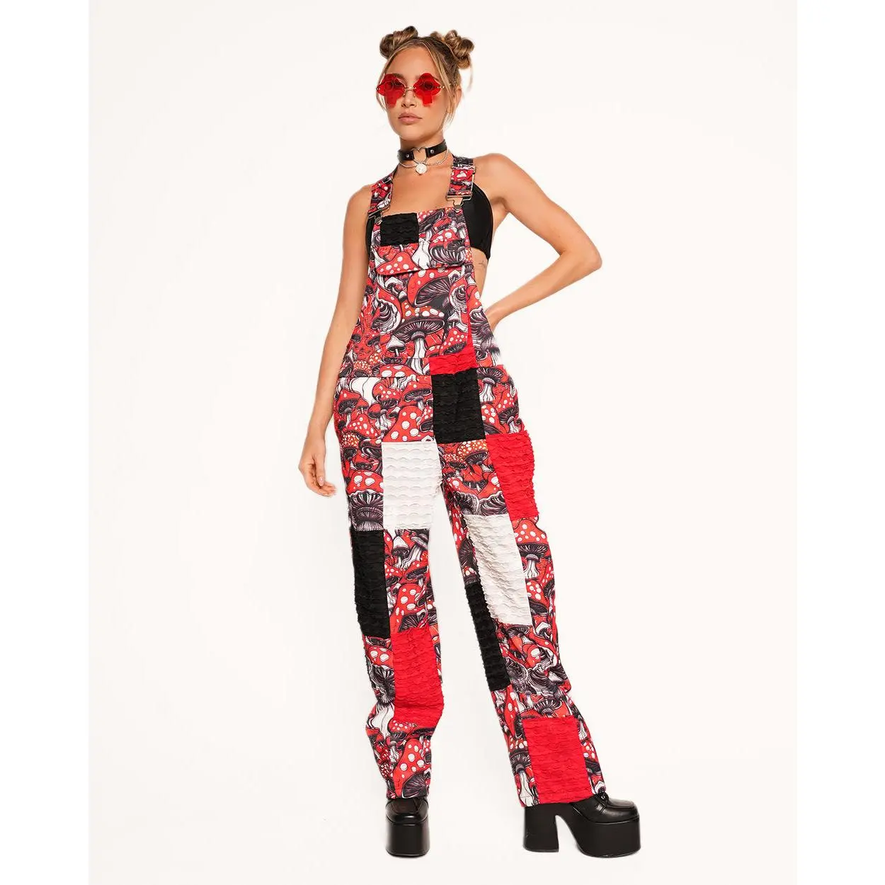 Secret of Life Mushroom Unisex Overalls