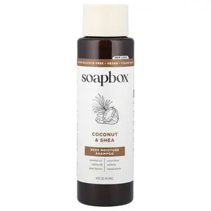Soapbox Coconut & Shea, Deep Moisture Shampoo , 16 fl oz (473 ml)