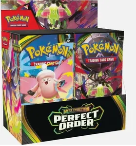 POKEMIN MEGA EVOLUTION PERFECT ORDER BOOSTER BOX