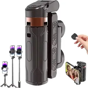 Compact Selfie Stick Tripod – Multi-Use Phone Holder & Stabilizer