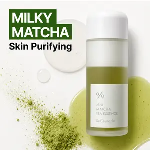 [Dr.Ceuracle] Jeju Matcha Tea Essence 150ml -  Skin Purifying Milky Toner with Matcha Extract, 9-Peptide, Ceramide, Korean Skincare Essence