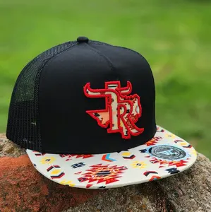 Texas Ranch Multi Red - Brim/Black/Black