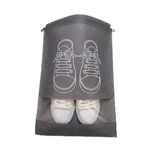 10PCS Portable Shoe Bags for Travel  Storage Bags with Drawstring Pocket Travel Essentials for Men and Women Compact and Practical