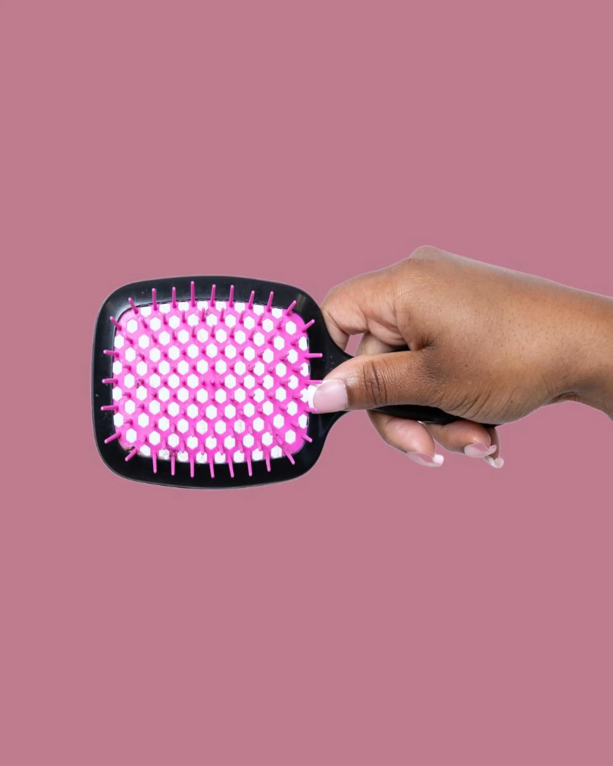 Detangling Hair Brush mm for All Hair Types Gentle on Waves Curls Coils Smooth Sleek Tangle