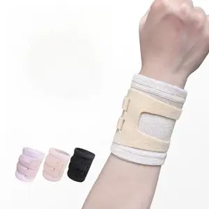 Winter Sports Wrist Brace TFCC Support Strap with Pressurized Tendon Sheath Design Adjustable Velcro Closure for Tennis Badminton and Outdoor Training