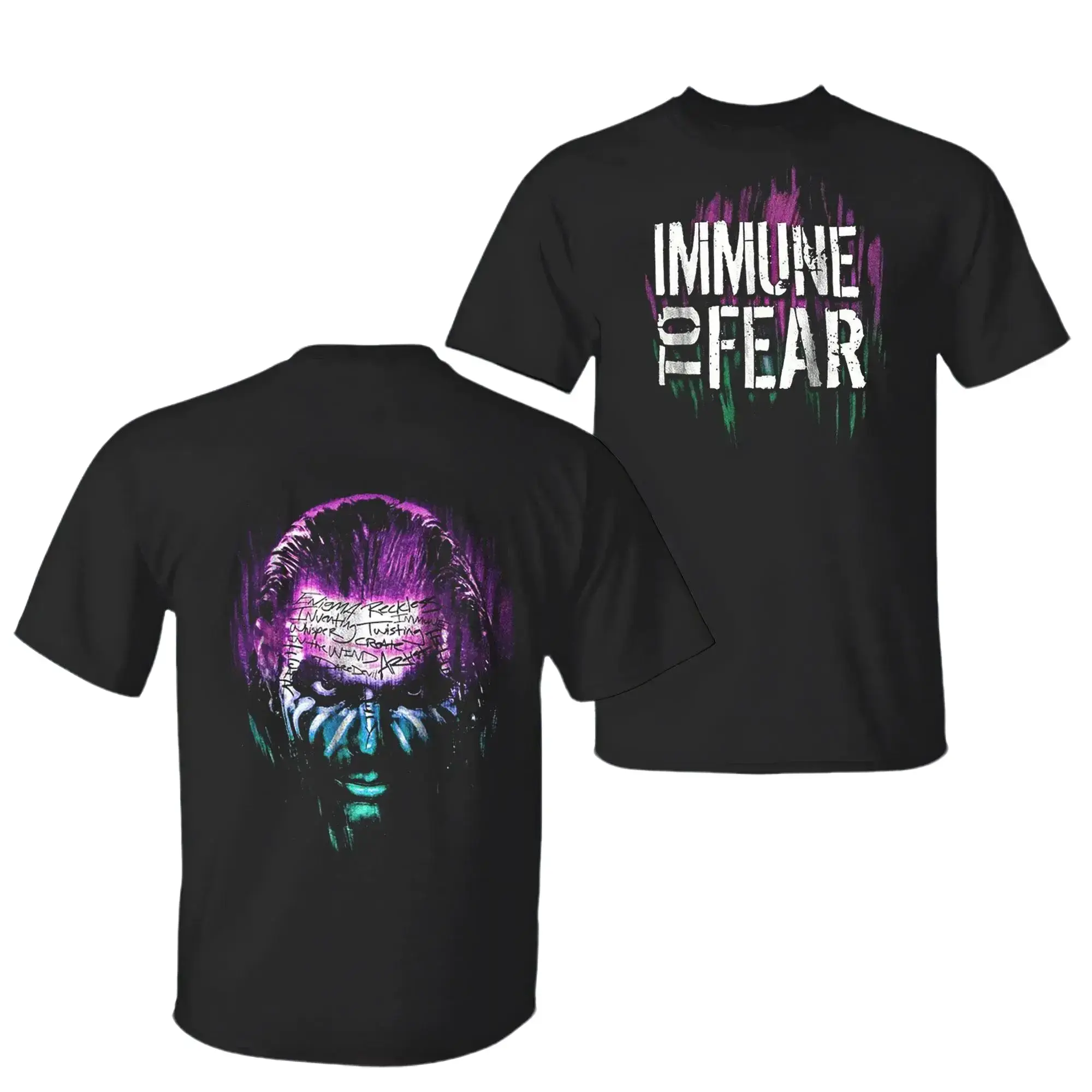 Jeff Hardy “IMMUNE 2 FEAR” World Champion Shirt, Fashion Cotton, Full Sizes, For Men, For Women