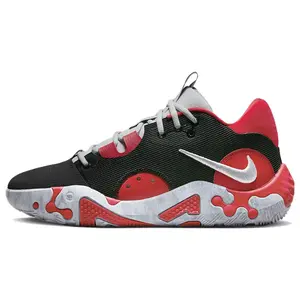 Nike PG 6 EP Low-Top Basketball Shoes for Men and Women in Black and Red Verifiable, with credentials and supporting global authentication