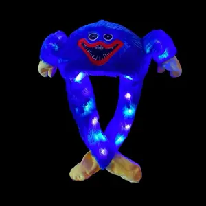 Huggy Wuggy Led Hat with Moving Ears Huggy Wuggy Led Hat with Moving Ears