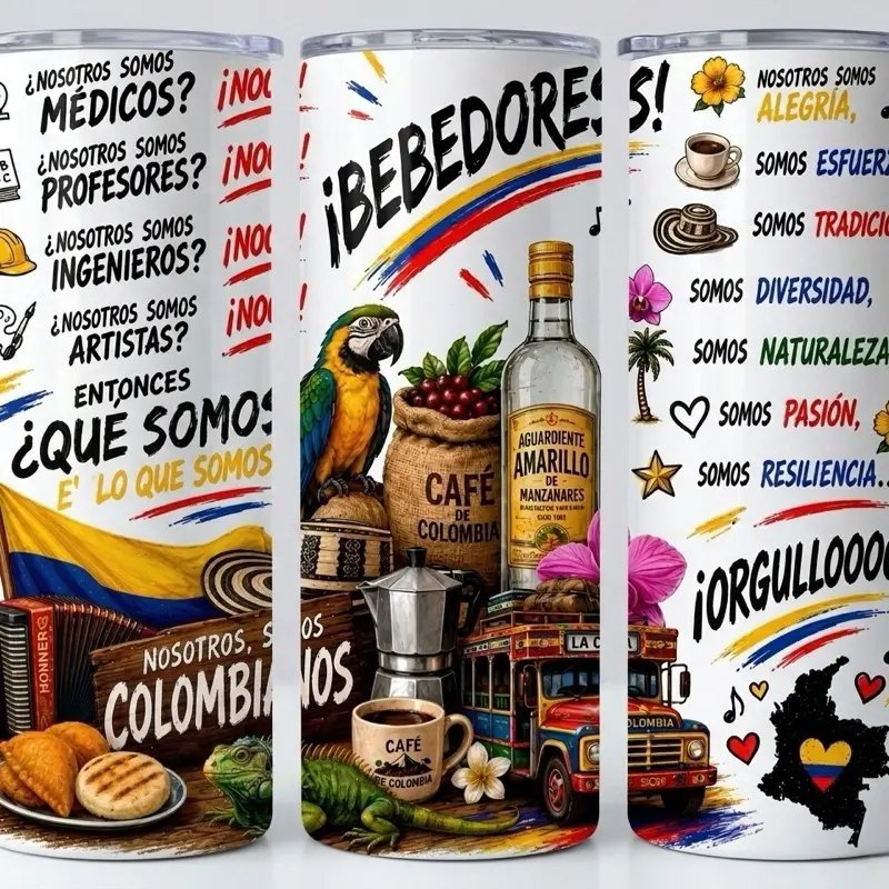 Somos Colombianos!! Tumbler 20oz