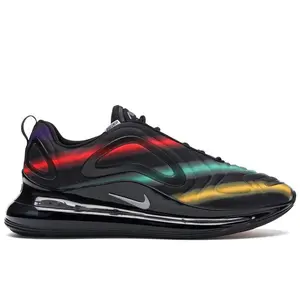 Nike Men's Air Max 720 Black Neon Streaks Running Shoes, from StockX