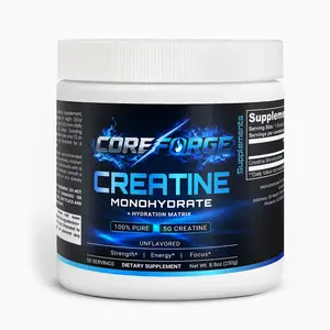 Coreforge Edible Creatine Monohydrate Dietary Amino Acid Supplement - Healthcare Support for Muscle Growth, Fitness Goals