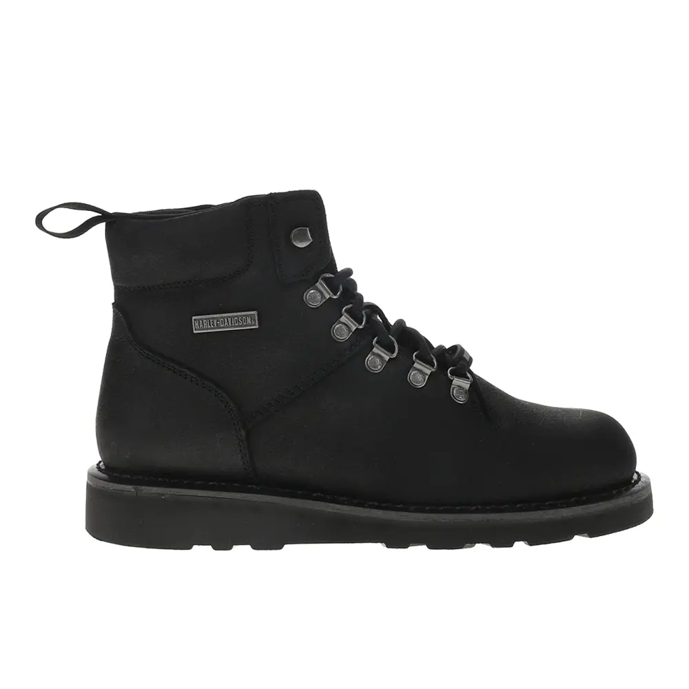 Harley-Davidson Footwear Mens Denway Motorcycle Casual Boots Ankle - Black