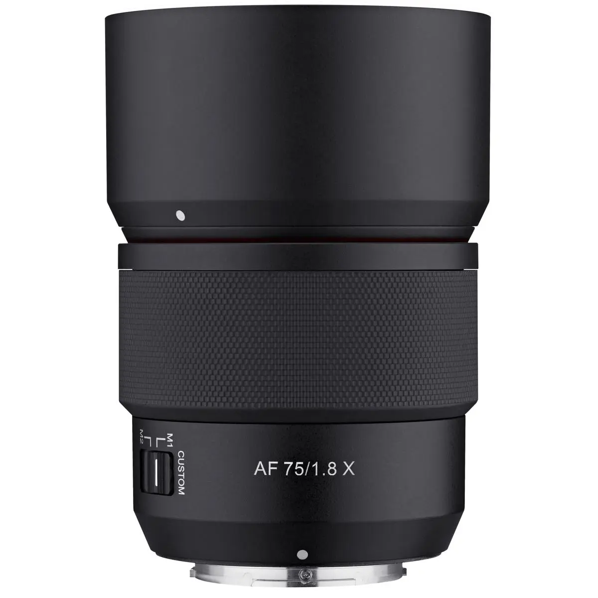 Rokinon Auto Focus 75mm f/1.8 Fixed Focal Camera Lens - Compact, Durable, Smooth Operation for Fuji X Mount