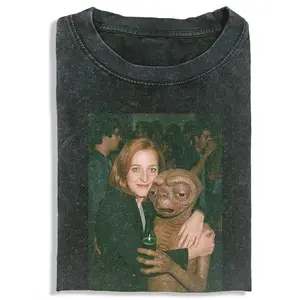 PREDATOR Unisex Vintage Crew Neck Regular Fit Cotton Fabric Casual Comfort Breathable Short Sleeve Funny T-shirts Fashion Men&Women's Top for Daily Wear 101301