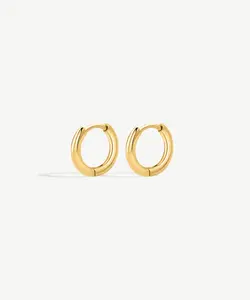 Everyday Gold Huggies Hoop Earrings for Everyday Wear