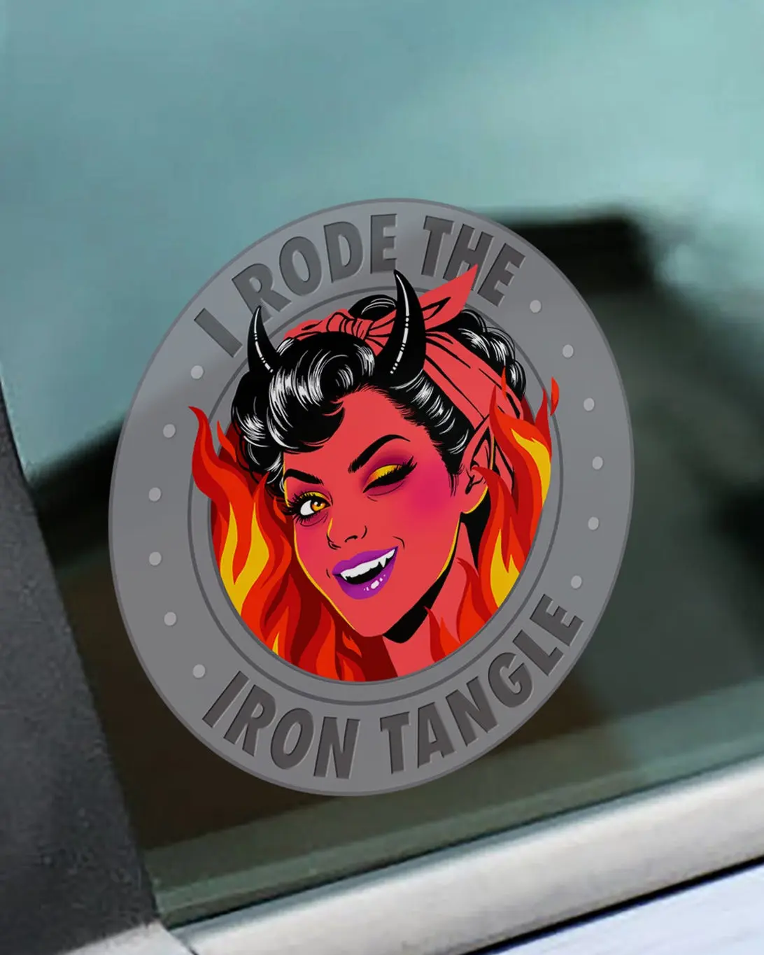 Fire Brandy Decal • Dungeon Crawler Carl Car Bumper Sticker • No AI Vehicle Exterior Decoration