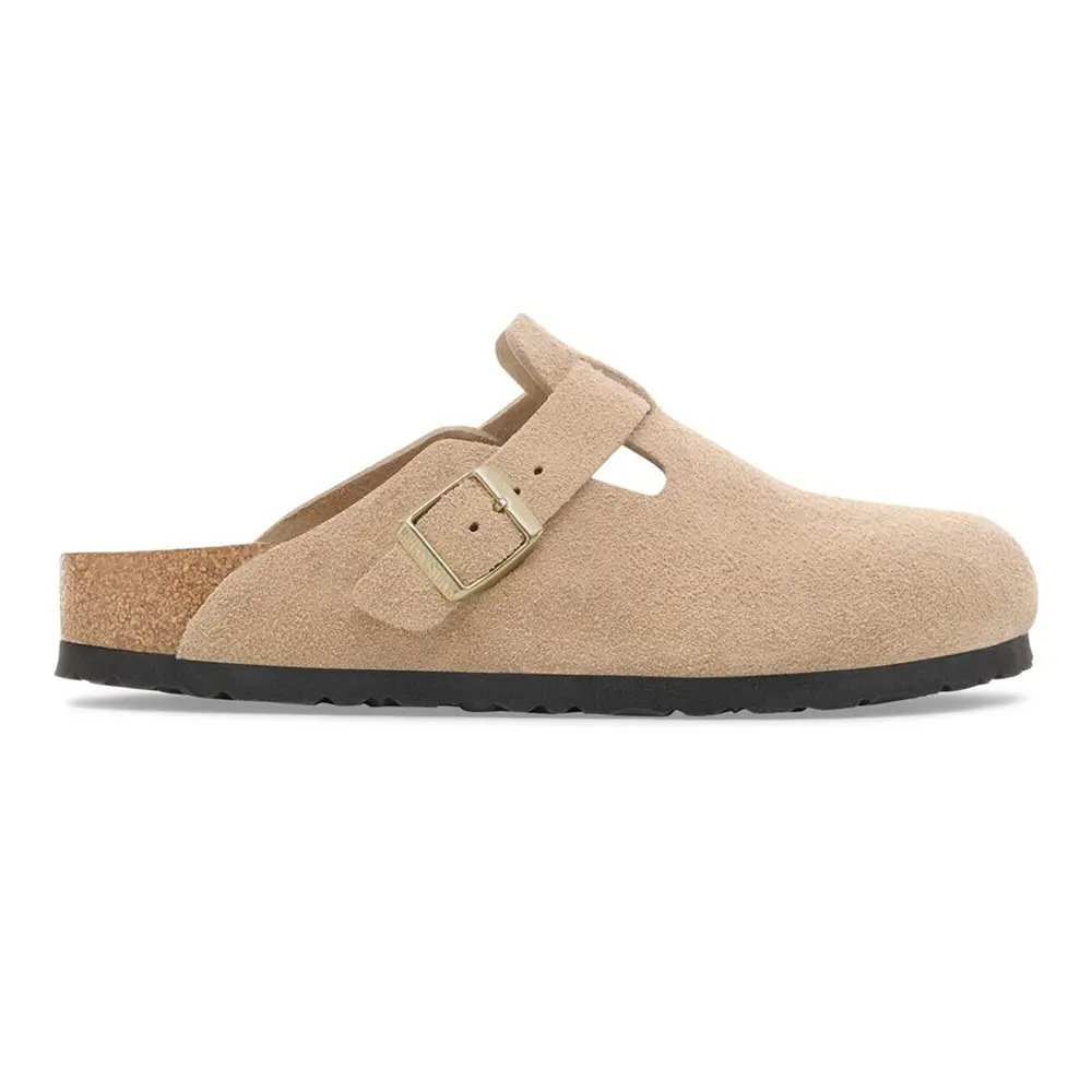 Unisex Birkenstock Boston Suede Leather Sandcastle (1030855)