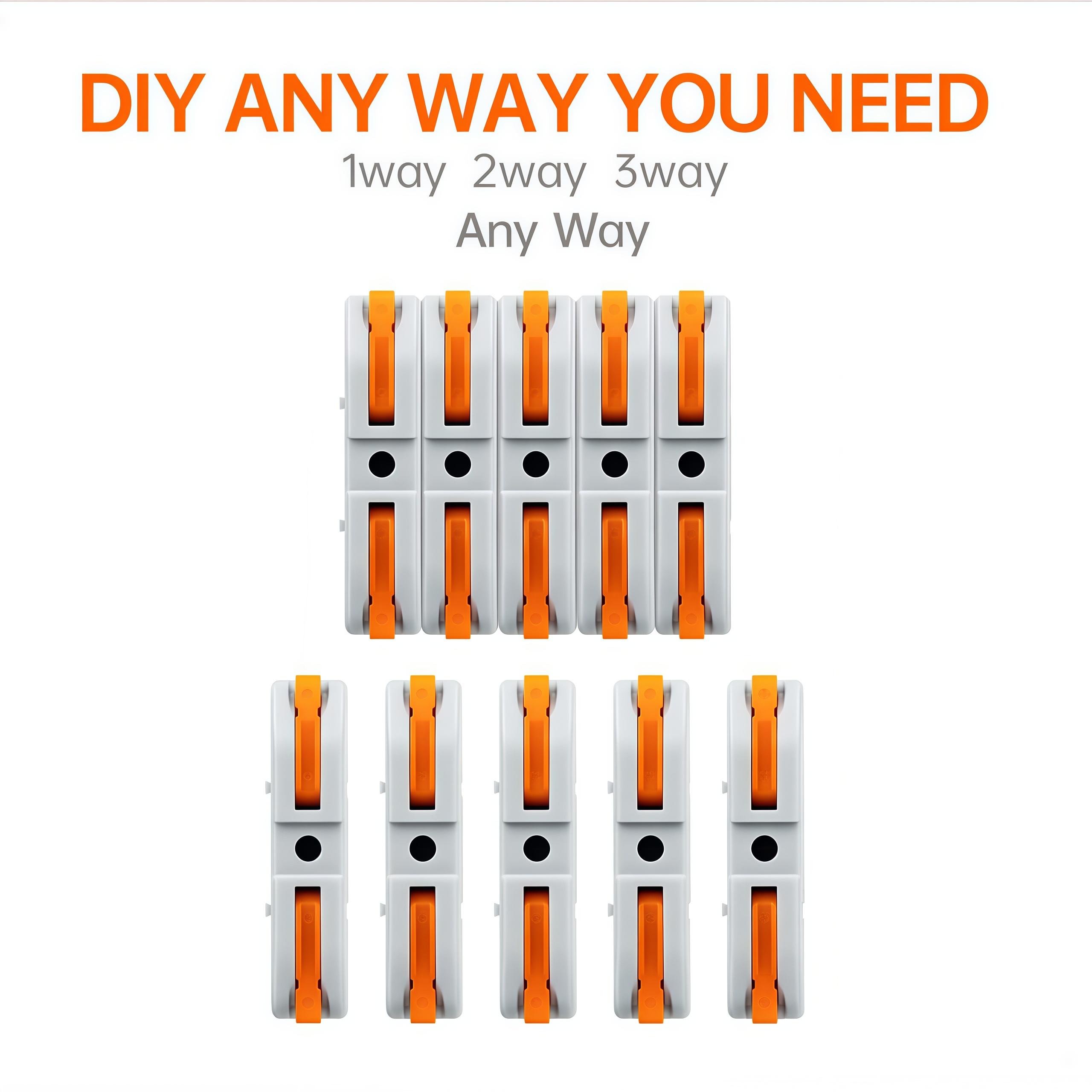 Quick Wire Connection Assortment Kit with Wire Stripper & (50-100)pcs Lever Connectors for 28-12 AWG Wires Safe Reliable for Home Office Factory, Durable Reliable Connectors, Quick Snap Connector Quick Wire Connection Assortment Kit with Wire Stripper & (50-100)pcs Lever Connectors for 28-12 AWG Wires Safe Reliable for Home Office Factory, Durable Reliable Connectors, Quick Snap Connector
