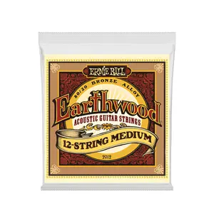 Ernie Ball Earthwood Medium 12-String 80/20 Bronze Acoustic Guitar Strings 11-28