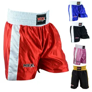 MRX Men Boxing Shorts for Boxing Training Fitness Gym Cage Fight MMA Mauy Thai Kickboxing Trunks Clothing
