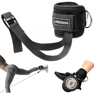 Dumbbell Attachment For Feet 1Pair, Feet Dumbbell Attachment,Ankle Straps For Workingout Kickbacks,Leg Curl Attachment,Hamstring Curl Strap foot dumbbell weight lifting