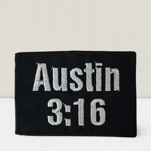 Austin 3:16 Embroidered Patch – Stone Cold Patch – Steve Austin WWE Embroidered Iron-On Patch