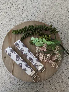 Mom Life Faux Leather Wristlet