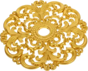 Ceiling Medallion for Light Fixtures Easy to Clean Decorative Ring Versatile Use for Homes Offices Enhance Your Decor with Sturdy Construction