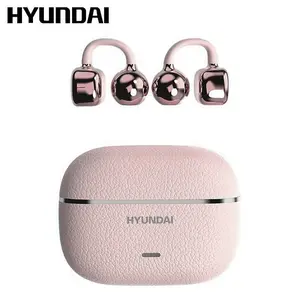 HYUNDAI C03 Clip-On Wireless Headphones with DT6.0 Pulse Directional Technology, 360° ACS Panoramic Sound, IPX5 Waterproof Audio Earbuds for Music & Phone Calls, Comfortable for Sports & Workouts