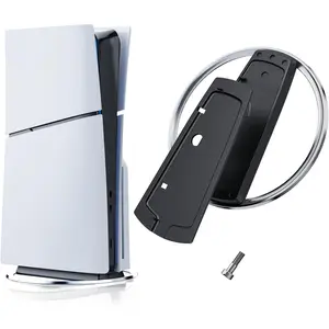 Vertical Stand for P5 PRO/ P5/P5 Slim Console, Non-Slip Base Stand Replacement for P5 PRO and for Play 5 Console with Screw, Minimalist Design