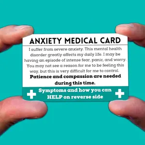 Anxiety Alert Card