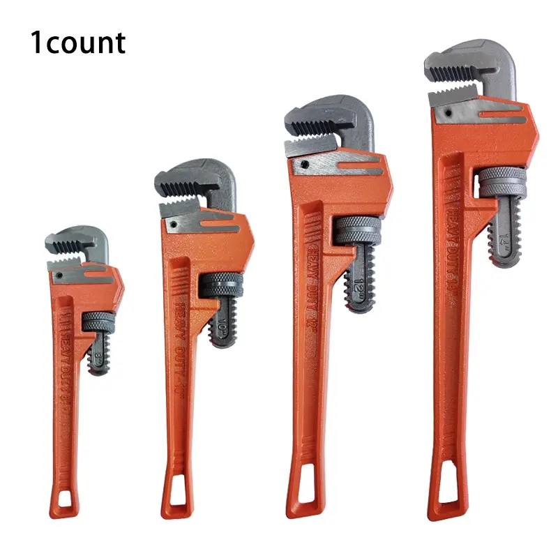 Adjustable Heavy Duty Pipe Wrench, Multi-Functional Large Opening Universal Pliers, Durable Teeth for Plumbing & Automotive Repair, Multifunctional Wrench, Hand Tools