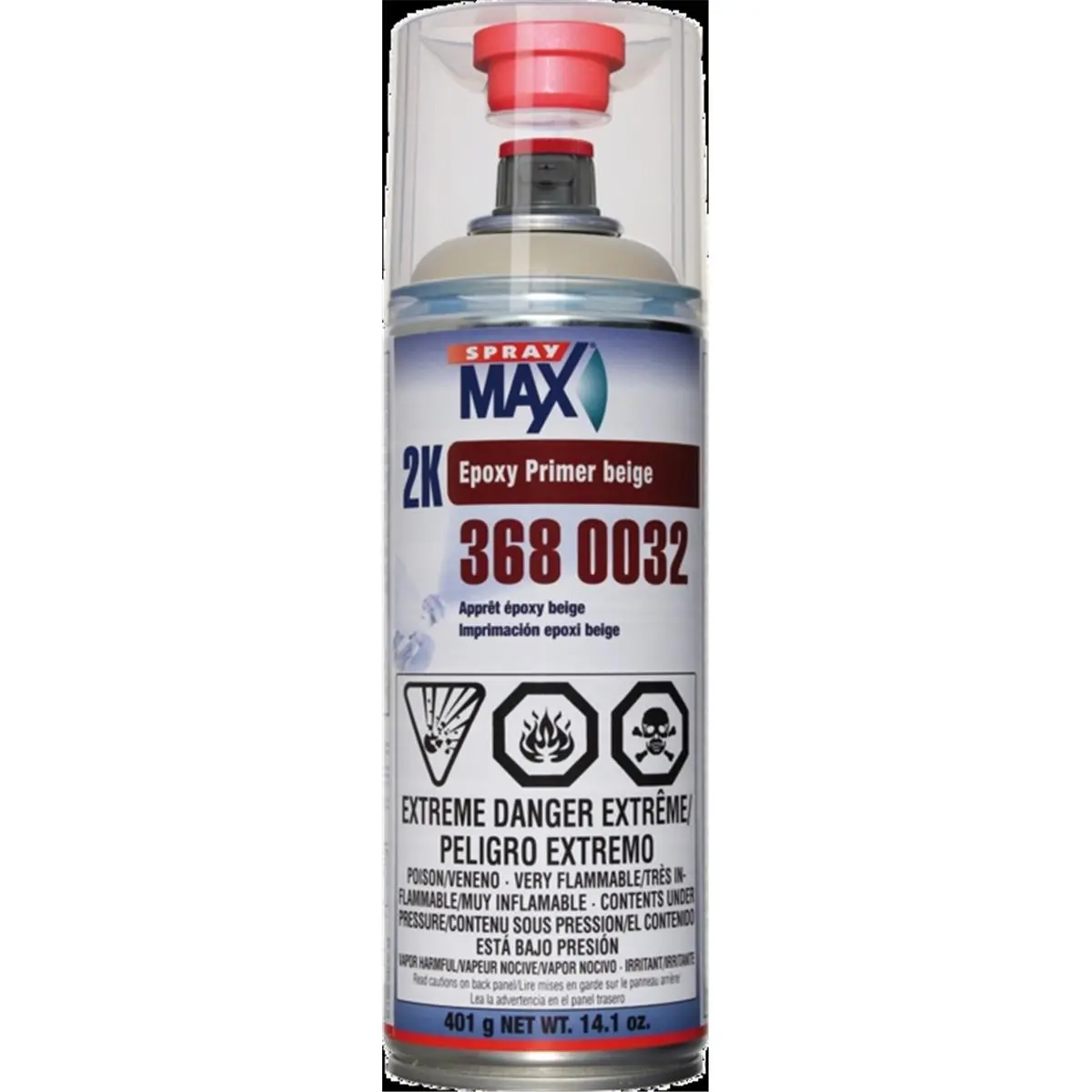 Peter Kwasny SPM-3680033 Spraymax 2k Epoxy Primer, Gray