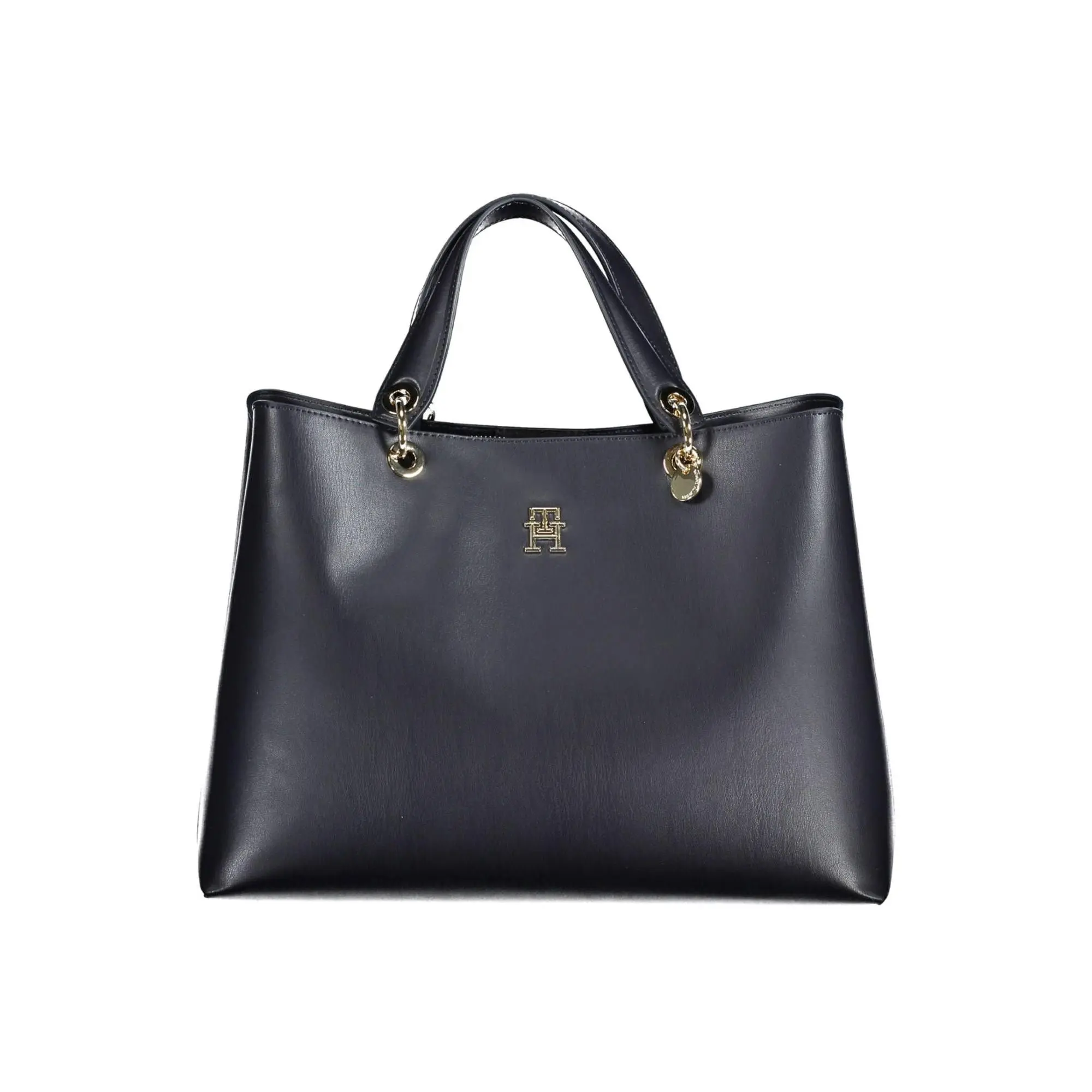 Tommy Hilfiger Blue Polyurethane Handbag