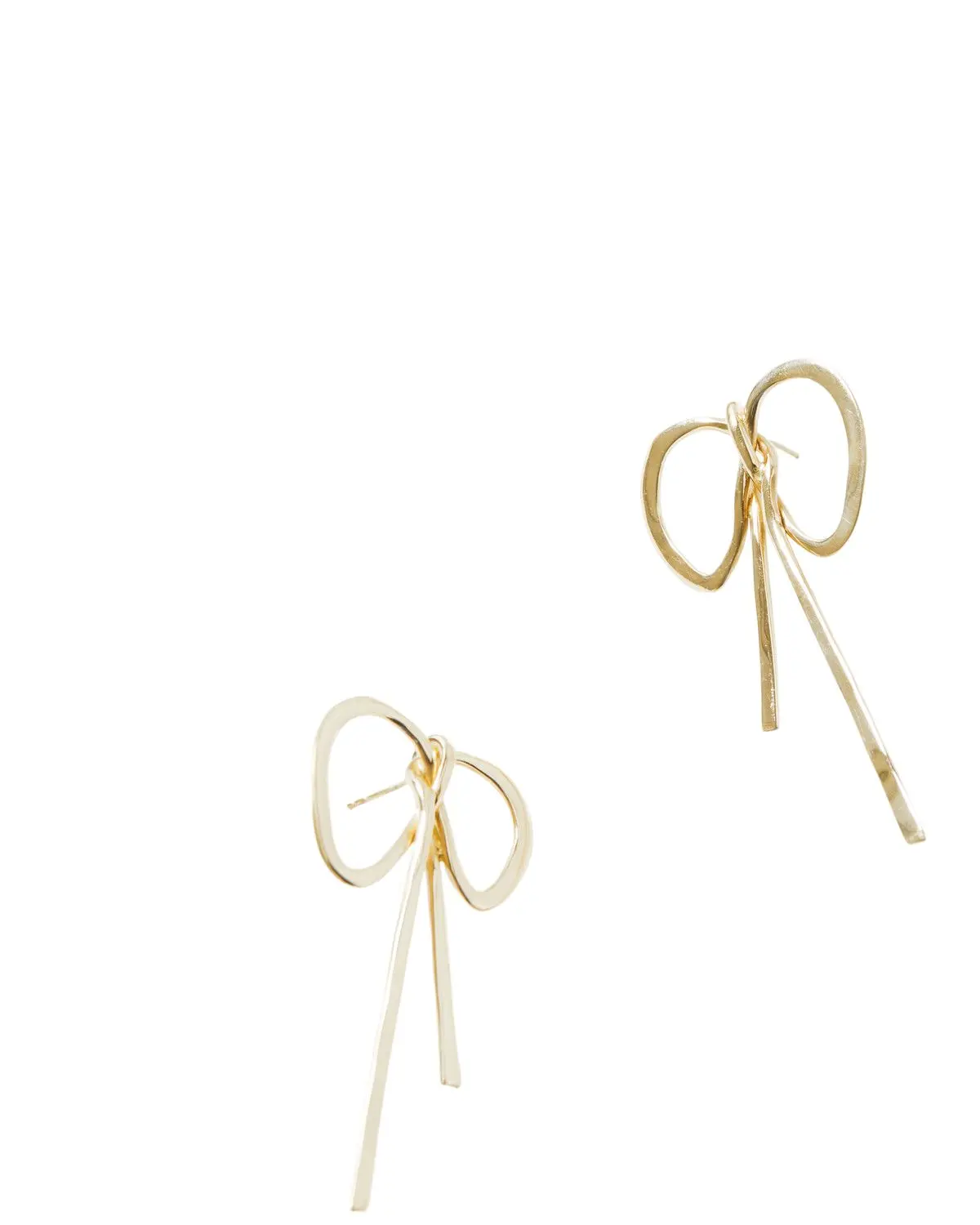 Ink + Alloy Women's Women'S Katie  Ribbon Bow Earrings - Brer2821