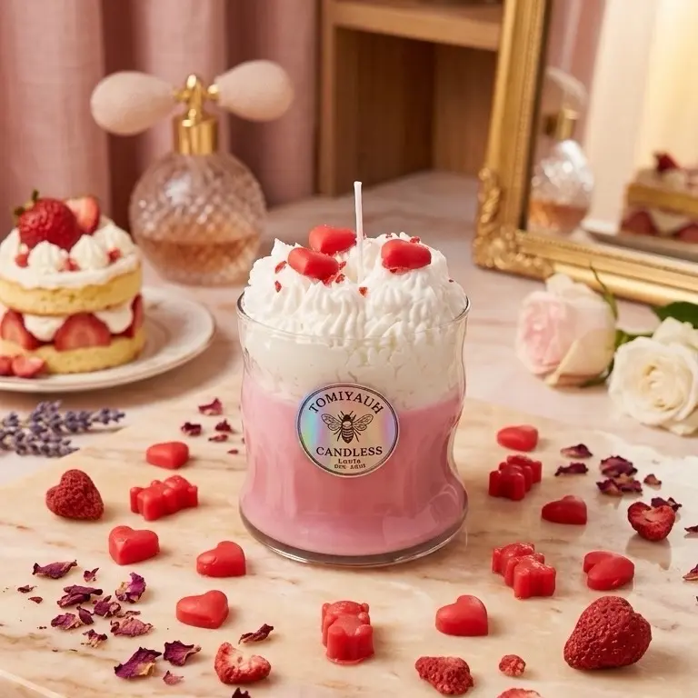 Strawberry Melon Milkshake Candle